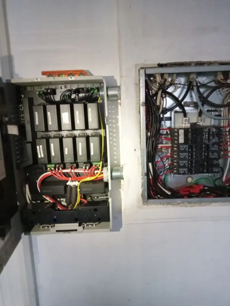 Electrical panel upgrade completed for Electrical Inspection in Chanute